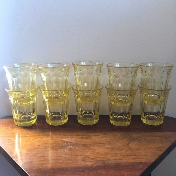 SET of 10 vintage Noritake Provincial juice glasses - Picture 4 of 10